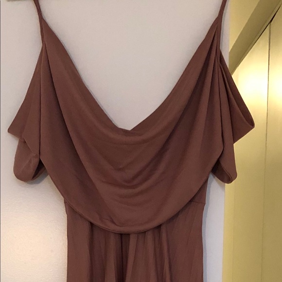 ASOS pink blush long dress - Picture 4 of 6